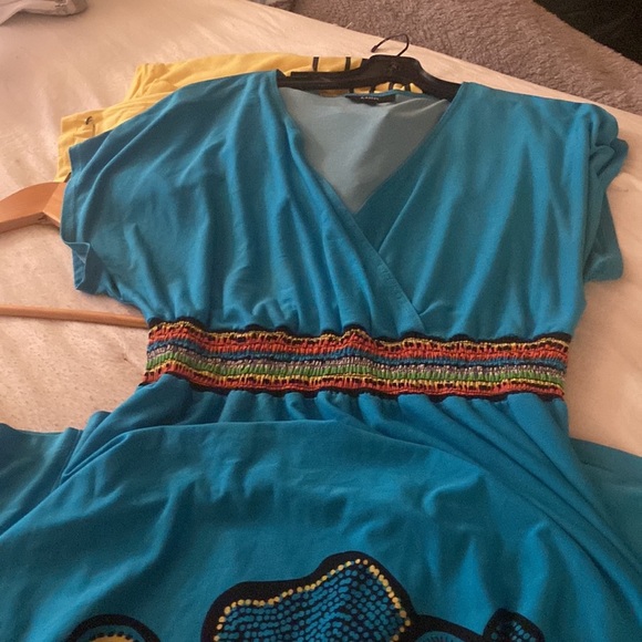 Blue design Indian cotton - Picture 8 of 8
